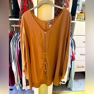 Women’s sheer blouse plus size 26w brand new